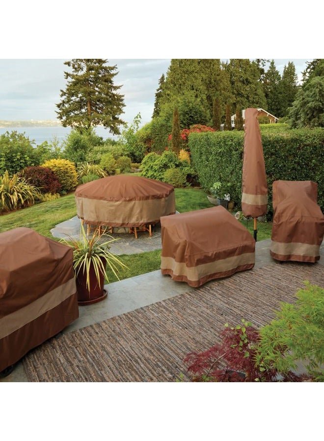 Duck Covers Ultimate Waterproof 32 Inch Square Fire Pit Cover, Patio Furniture Covers - Image 5