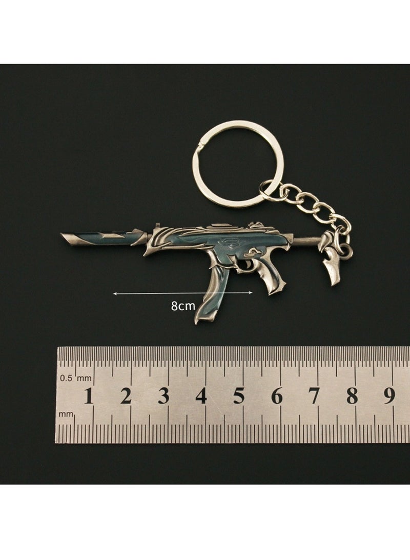 2PCS Game Valorant props full metal model keychain - Image 3