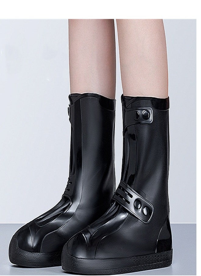Generic Children's High Rain Boot Cover Black  - Image 2