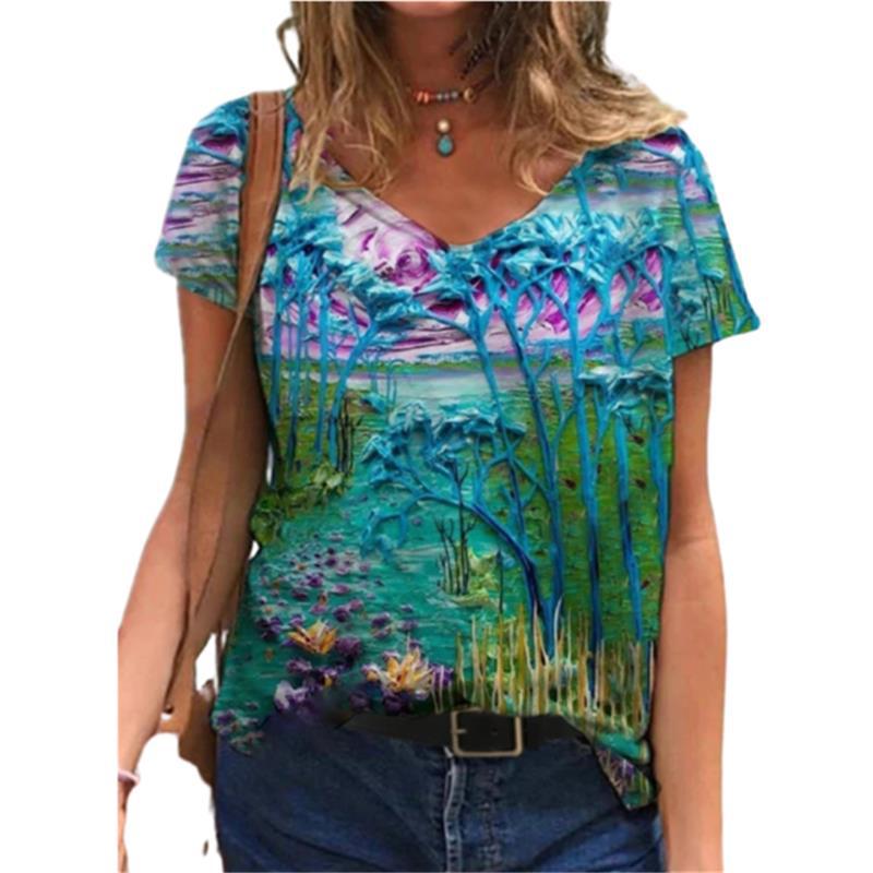 Independent Station Women's 2021 Fashion Digital Printing T-shirt - Image 1