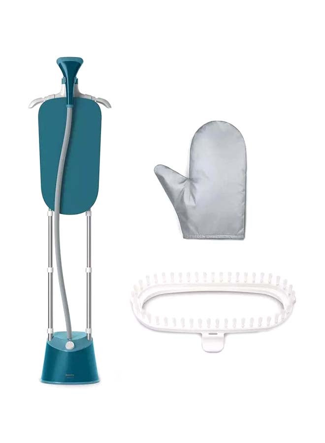 Philips 1000 Series Garment Steamer Detachable Water Tank 1.8 L 1800 W STE1040/26 Blue/Silver - Image 1
