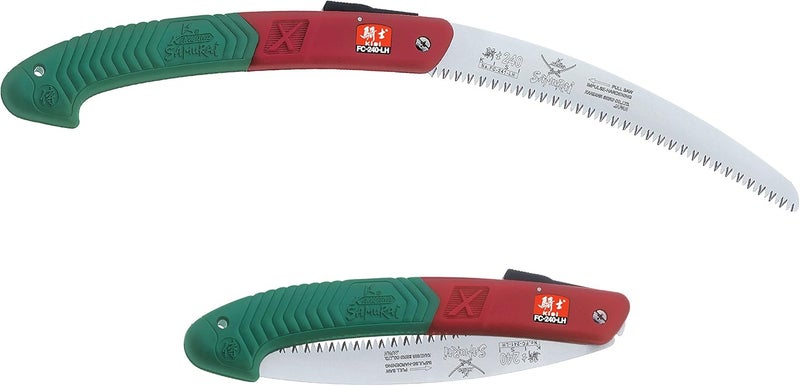 Samurai KISI FC-240-LH / 9 1/2" (24cm) Folding Curved Blade Saw Made in Japan - Image 4