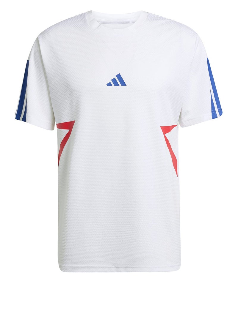 Adidas House Of Tiro Colourblock T-Shirt - Image 5