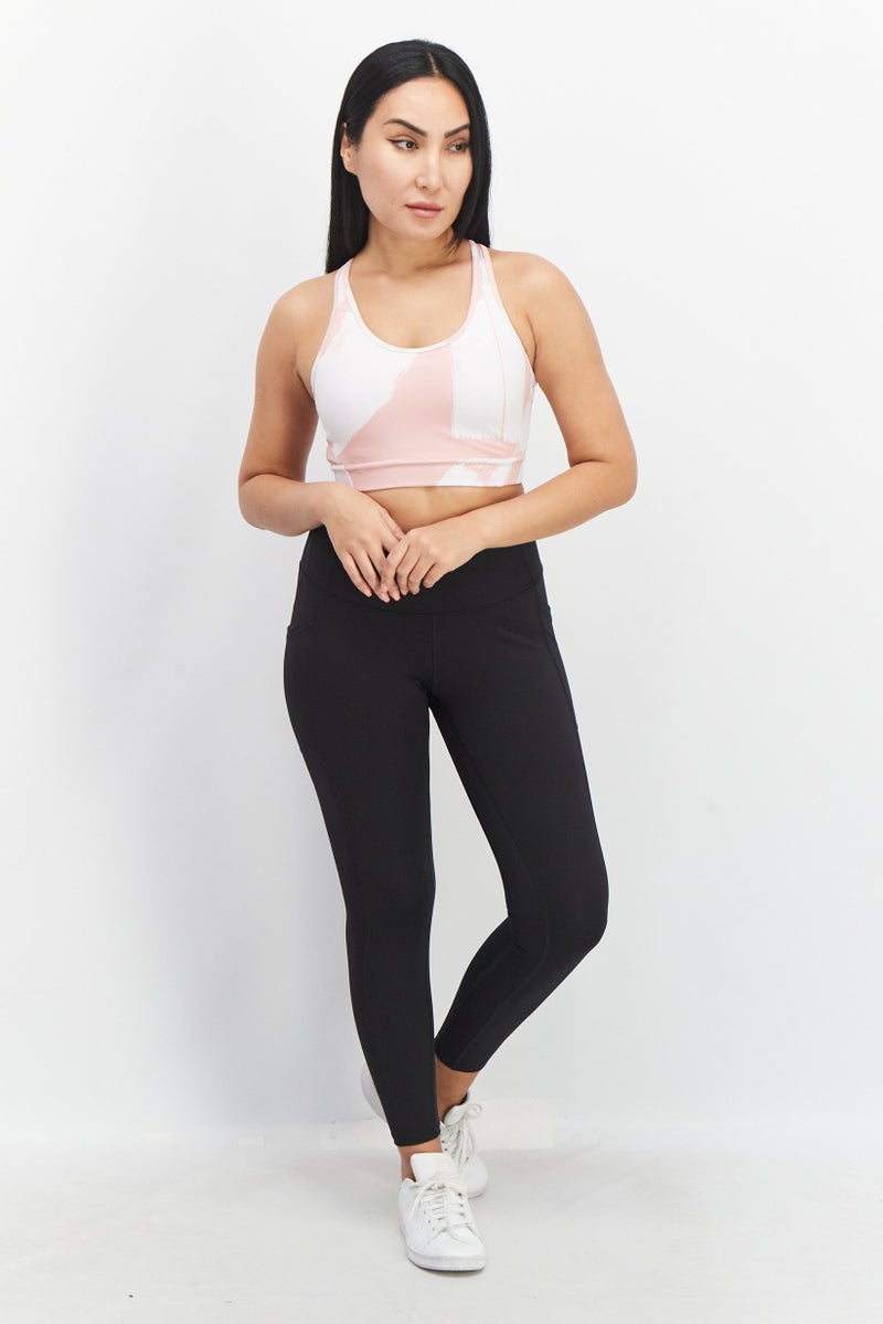 Adidas Women Padded Training Sports Bra, Multicolor - Image 2