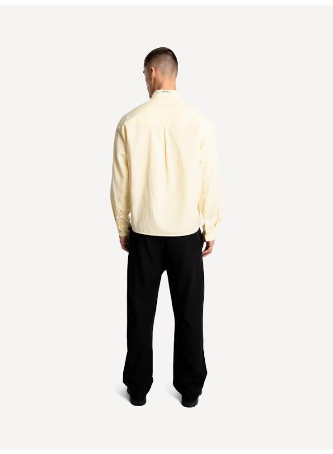 Another Cotton Lab Wrapped in Luxury Oxford Shirt - Image 3