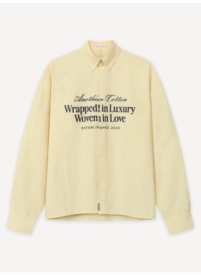 Another Cotton Lab Wrapped in Luxury Oxford Shirt - Image 4
