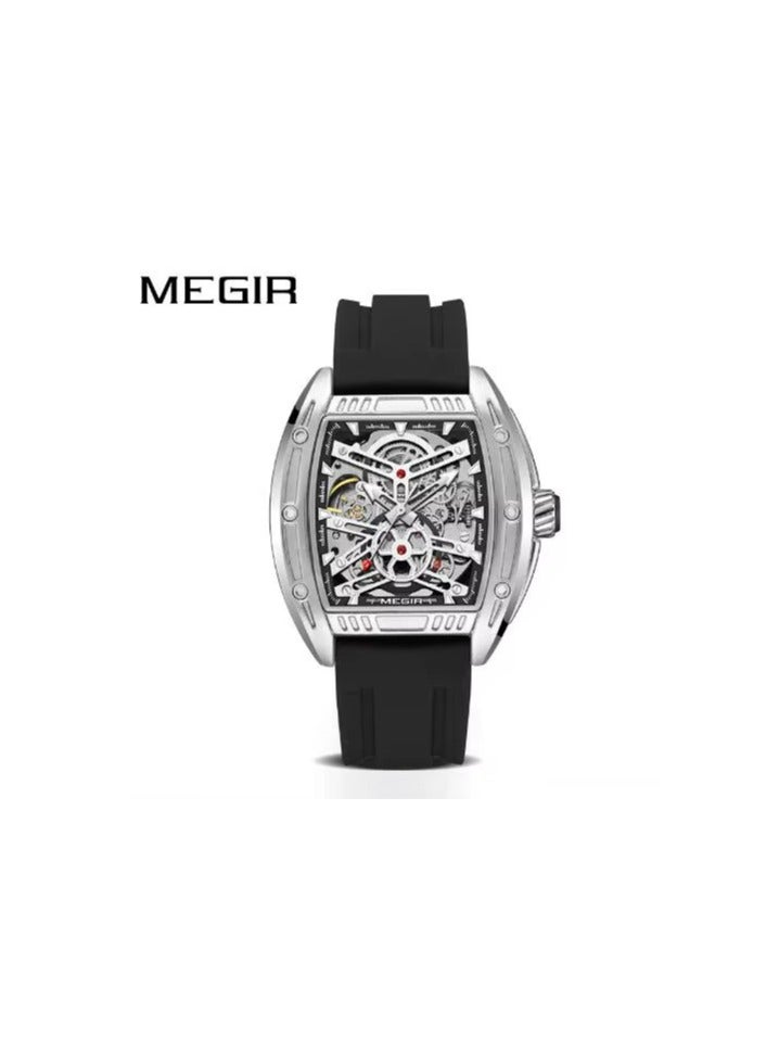 MEGIR Men's Bucket Type Mechanical Luminous Waterproof Watch - Image 3