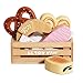 Le Toy Van  Educational Wooden Honeybee Market Bakers Basket Crate  Wood Play Food  Supermarket Pretend Play Shop Food - Image 4