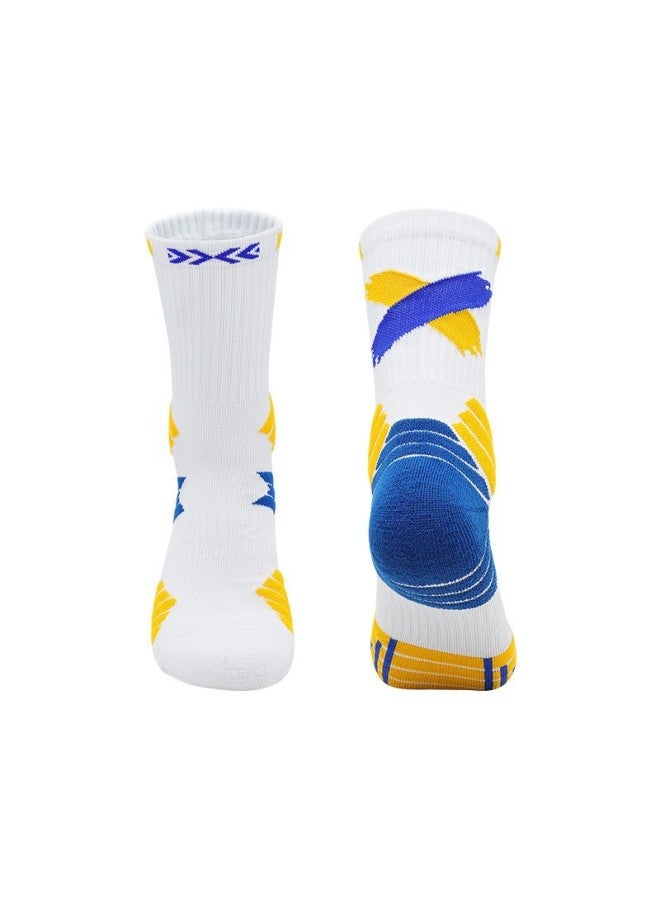 Long Tube Thickened Towel Bottom Combat Basketball Socks Stockings Men's Children's Sweat-absorbent Sports Socks Men's Sports Socks
