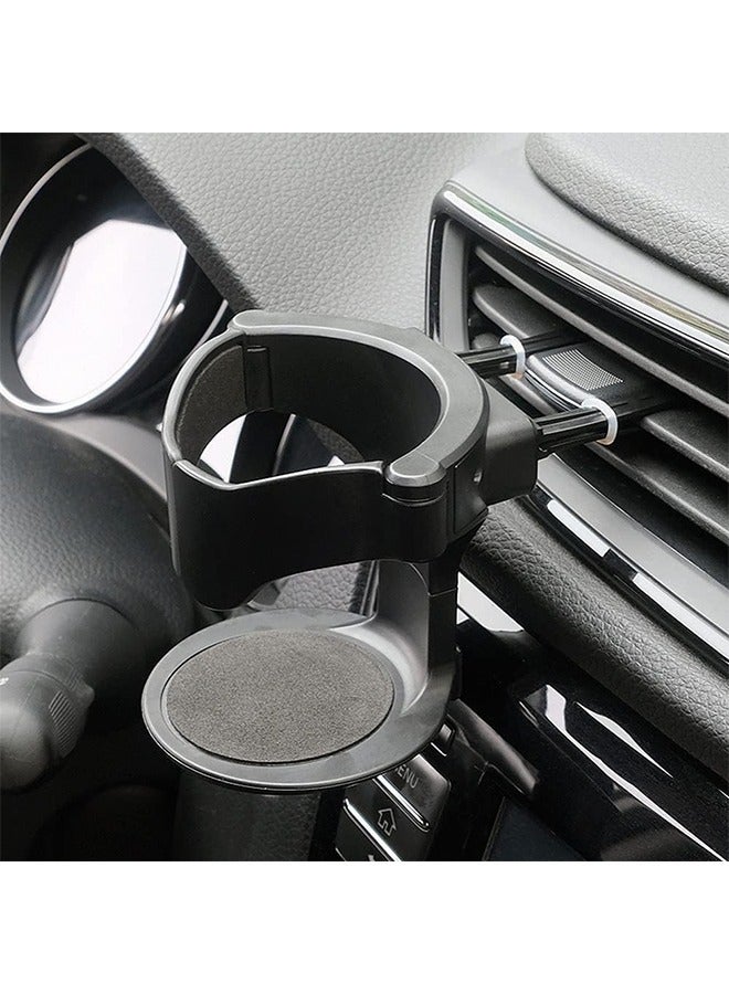 Generic Car Cup Holder, Universal Vent Water Bottle Holder Bracket with Car Vent Clip, Multifunctional Drink Holder for Car Truck Van Coffee Juice Tea Cups  - Image 2