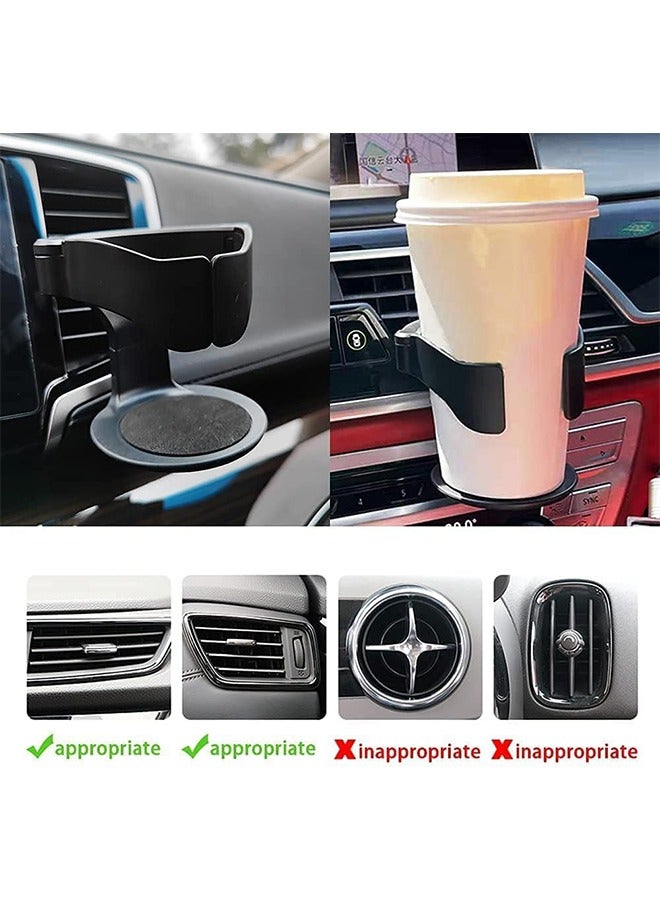 Generic Car Cup Holder, Universal Vent Water Bottle Holder Bracket with Car Vent Clip, Multifunctional Drink Holder for Car Truck Van Coffee Juice Tea Cups  - Image 4