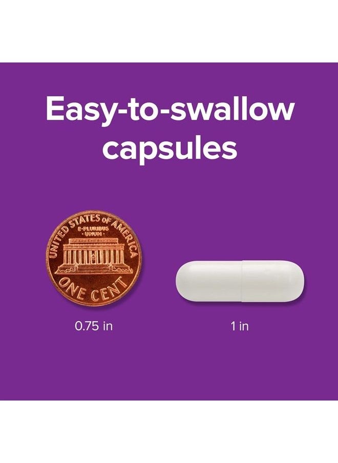 Webber naturals Magnesium Citrate 150 mg, 250 Capsules, High Absorption, Helps Maintain Healthy Bones, Teeth and Proper Muscle & Heart Function, Non-GMO, Gluten & Diary Free  - Image 4