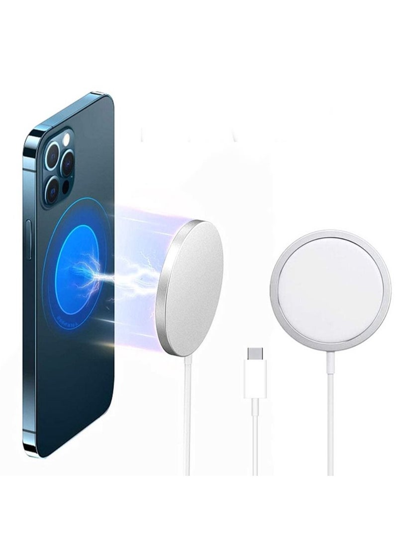 Black Tiger - 15W Charger wireless iPhone 14 / 13 / 11 / 12 Pro Max supports fast charging Type-C output - Image 1