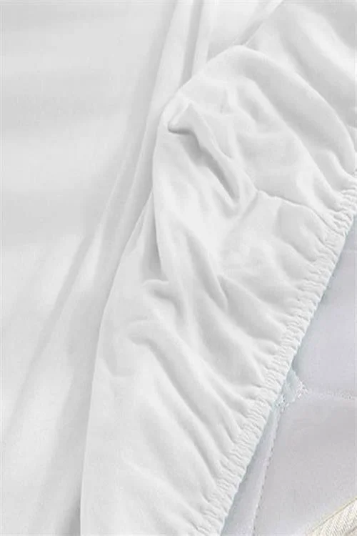 كوتن كونسيبت 4 Pieces 40 x 80 + 10 cm Mother's Side Elastic Combed Fabric Baby Sheet