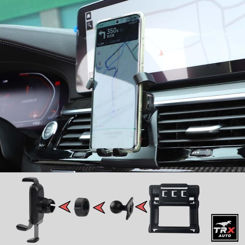 TRX AUTO Phone Holder Mount With Gravity Phone Holder For BMW 3 Series, i3 & i4 2022 To 2025 | 3 Series Accessories | 3Series Mobile Phone Holder - Image 4