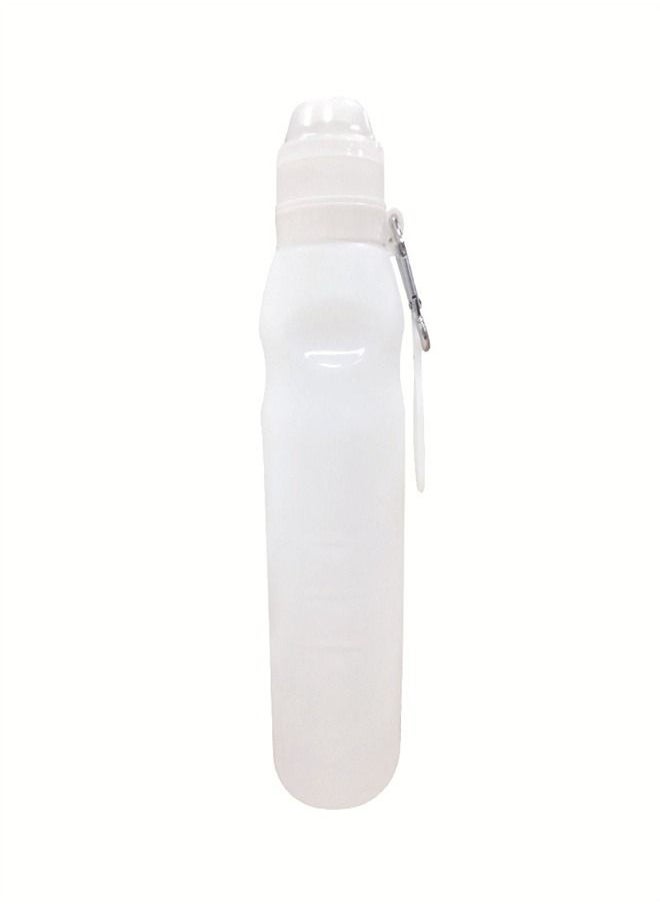 Loquat Portable Folding Water Cup For Outdoor Travel White 