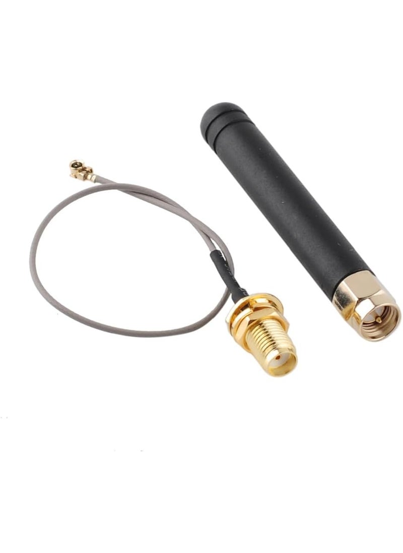 NEXTION LoRa Antenna 915MHz Pigtail 2dBi UFL to SMA Cable for 915 MHz ESP32 LoRa OLED CubeCell Board HTCCAB02S GPS Module Pack of 4  - Image 2