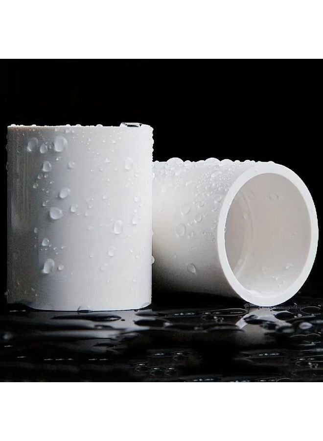 10PCS White PVC 45 Degree Elbow Pipe Fittings 32mm Diameter Water Supply System - Image 4