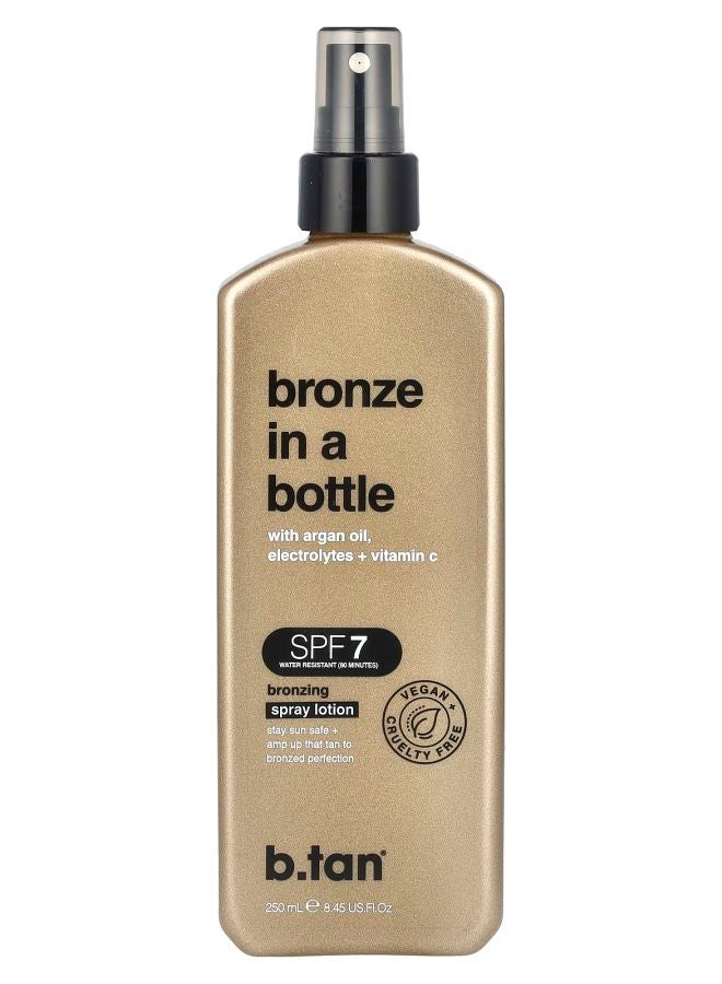 رذاذ برونزي في زجاجة لوشن برونزي SPF 7 8.45 أونصة سائلة (250 مل)