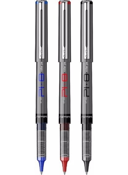 Rollerball Pen - Pı.8 - 0.7mm - Black-Red-Blue - pzsku/ZC118B1D958FEEB18A534Z/45/_/1729174737/8b05b1b4-558b-4233-b392-e74705b2bc85