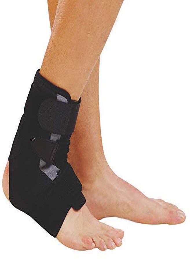 Dyna Ankle Brace with Lace-Adjustable Ankle Support for Immobilisation & Stabilisation of Ankle Joint (Large(For Ankle Circumference of 24-27 cm)) - Image 1