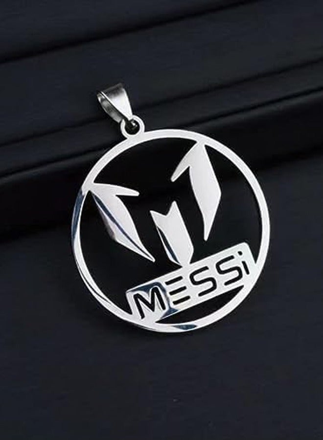 Soccer star Necklace, Messi Football Necklace, Football necklace for boys, Football chain, Metal gift box packaging, Suitable as a gift - Image 3