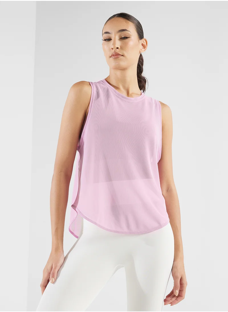 FRWD Mesh Tank With Back Slit