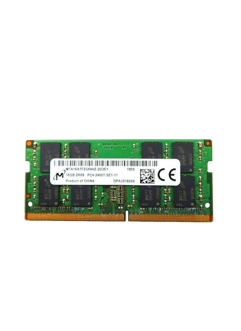 Micron Laptop Memory Module MTA16ATF2G64HZ-2G3E1 Compatible Replacement Spare Part for MTA16ATF2G64HZ 16GB 2Rx8 DDR4 SO-DIMM PC4-19200 2400MHz 260-Pin Non-ECC CL17 1.2V