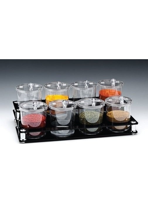 Zicco Polycarbonate Sauce Bowl Jam Bowl Spice Stand Home Restaurant 
