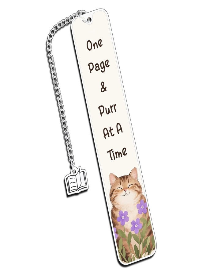 Vanlovemac Cat Easter Basket, Easter Gifts for Women, Cat Bookmark, Book Marks for Reading Kids Women Friends, Stocking Stuffers for Cats Lovers, Book Club Gifts, Bookish Gifts - Image 1