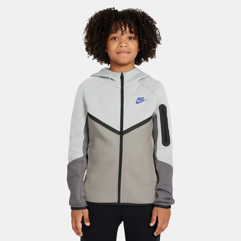 نايكي هودي رياضي للأطفال بتقنية الفليس وسحاب كامل