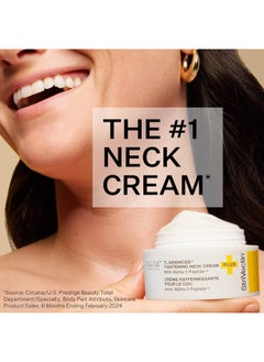 Strivectin StriVectin Tighten & Lift Advanced Neck Cream PLUS, 0.25 oz for Tightening and Firming Neck & Décolleté Lines, Visibly Reducing Sagging and Crepey Skin for Smooth Healthy Looking Skin  - Image 2
