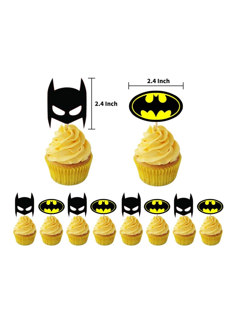 LA FIESTA Batman Birthday Decorations for Kids  - Image 4