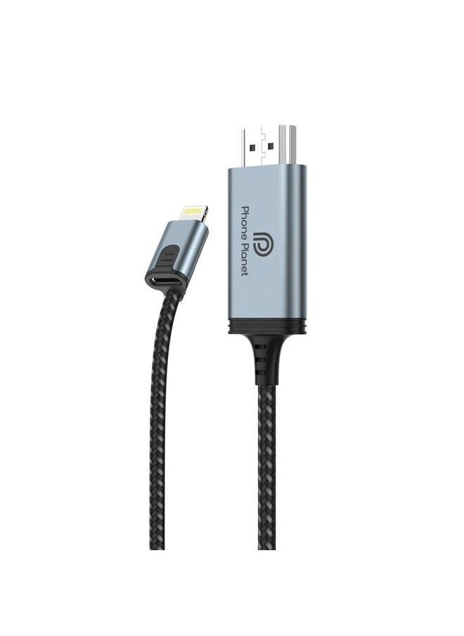 فون بلانيت كابل Lightning إلى HDMI بدقة 1080  - Image 1