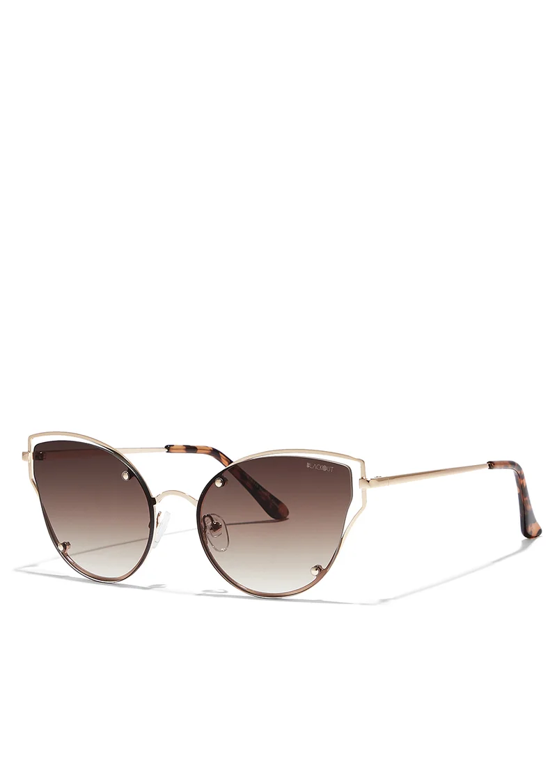 بلاك أوت BlackOut ALINA - Cat Eye - Half Rim - Sunglasses