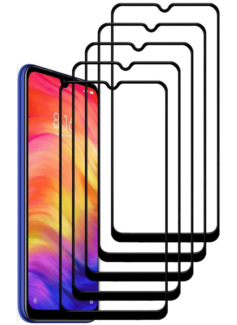 ACLIX 5 Pieces Antistatic ESD Dustproof Premium Quality High Definition Tempered Glass Screen Protector Designed For Xiaomi Redmi Note 7 - Image 1