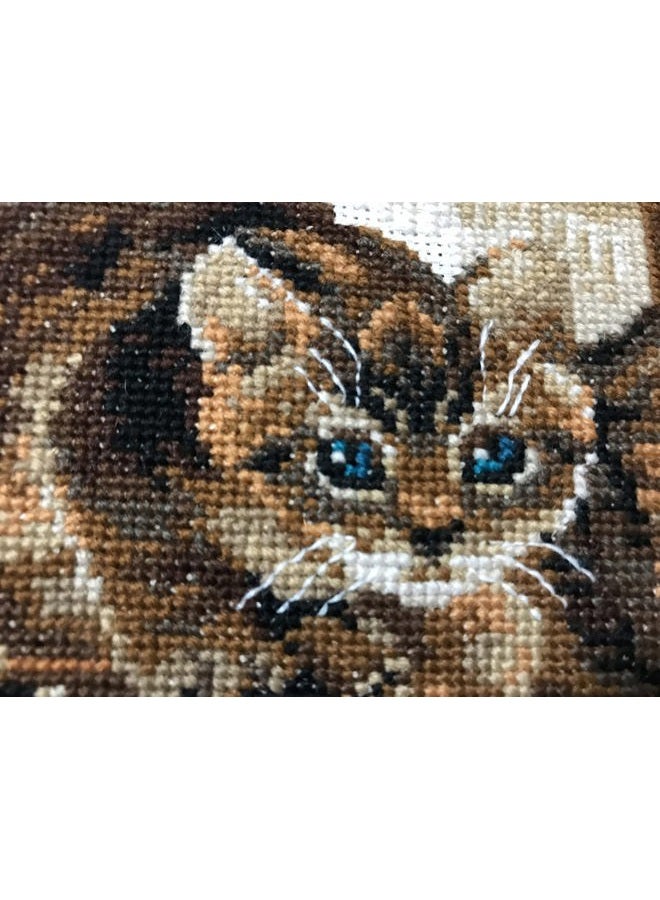 Riolis Cross Stitch Kit - 1247 - Furry Friends - Image 2