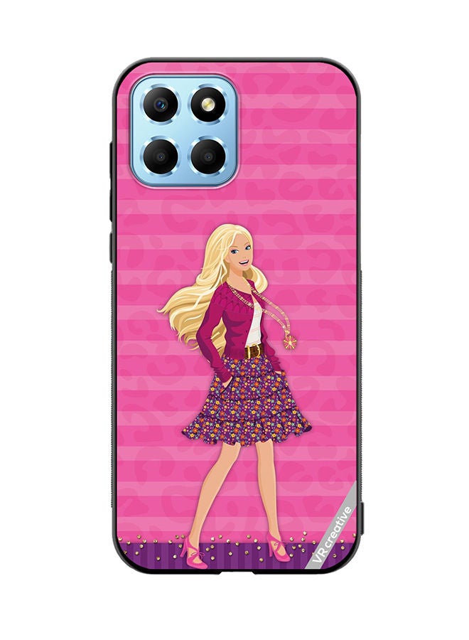 VR CREATIVE Protective Case Cover For Honor X8 5G Barbie Design Multicolour - Image 1