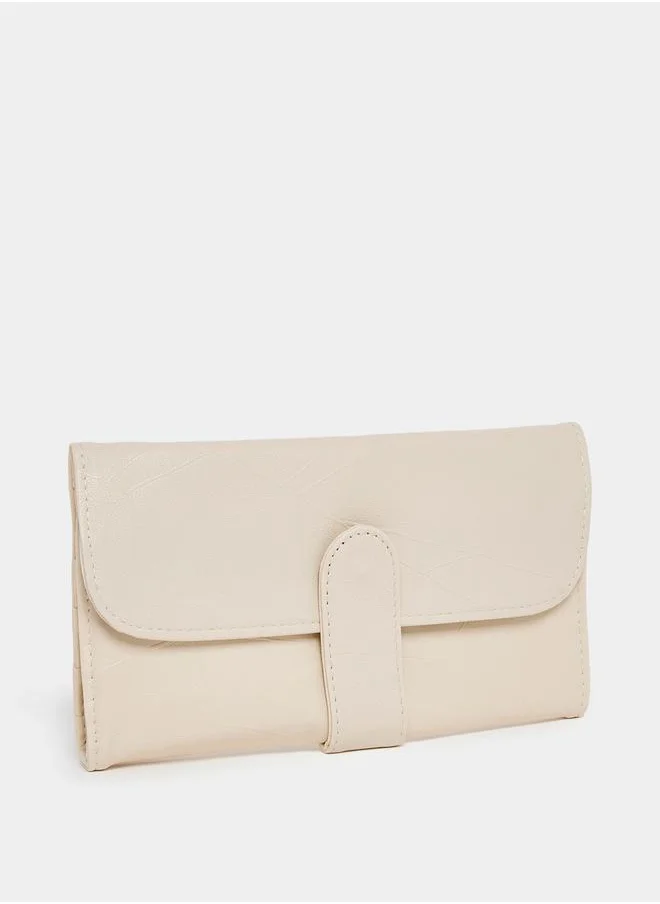 ستايلي Textured Multi Slots Washbag