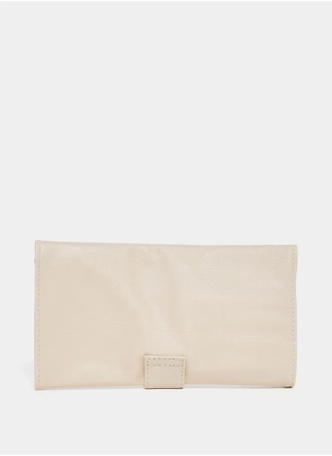 ستايلي Textured Multi Slots Washbag