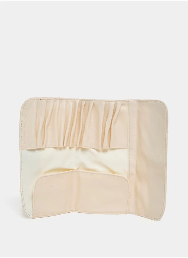 ستايلي Textured Multi Slots Washbag