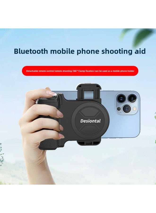 Strict Selection Of Bluetooth Remote Control Mobile Phone Camera Assistant Portable Mobile Phone Remote Control Live Camera Anti-shake Camera Assistant-Colour:J01 Small Desktop Tripod (please See Details For Pictures)  - Image 1