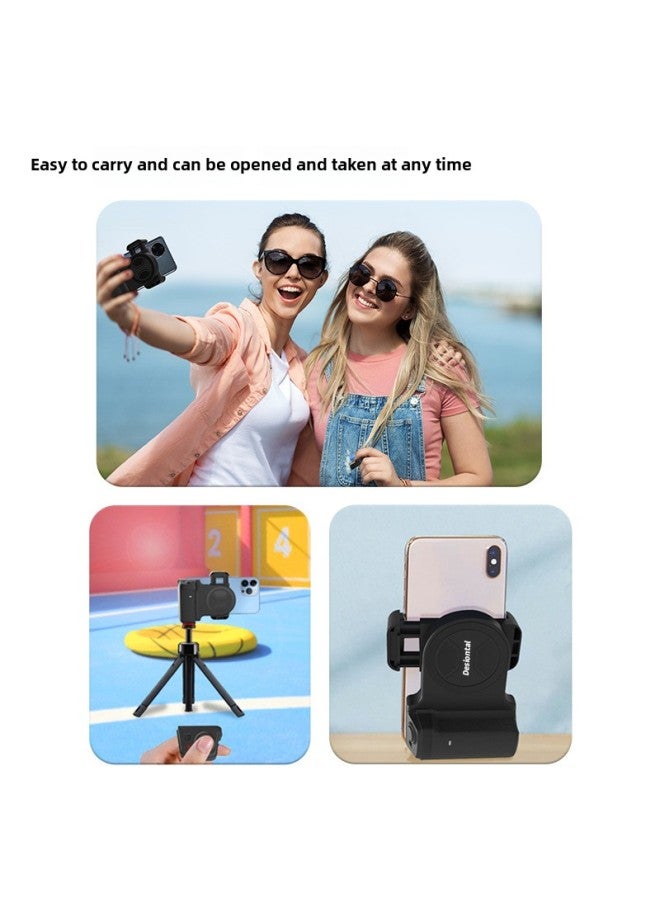 Strict Selection Of Bluetooth Remote Control Mobile Phone Camera Assistant Portable Mobile Phone Remote Control Live Camera Anti-shake Camera Assistant-Colour:J01 Small Desktop Tripod (please See Details For Pictures)  - Image 2
