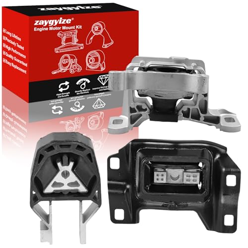 zaygyize 3 Pcs Engine Motor Mount Set Compatible with Ford Escape 2013 2014 2015 2016 16L 2017 2018 2019 15L Automatic Transmission Replace OE 3352 3214 3238 A5520 A5612 A5592 - Image 1