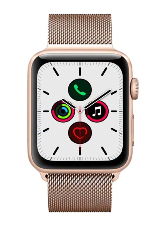 PROMASS Stainless Steel Replacement Band For Apple iWatch Series 5/4/3/2/1 Rose Gold - Image 2