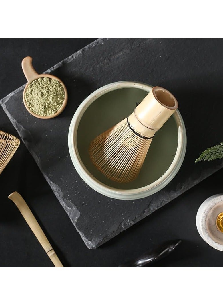 غينيا موجة مجموعة شاي ماتشا 7 قطع، مجموعة ماتشا Whisk، مجموعة وعاء ماتشا، مجموعة حفل ماتشا - Image 2