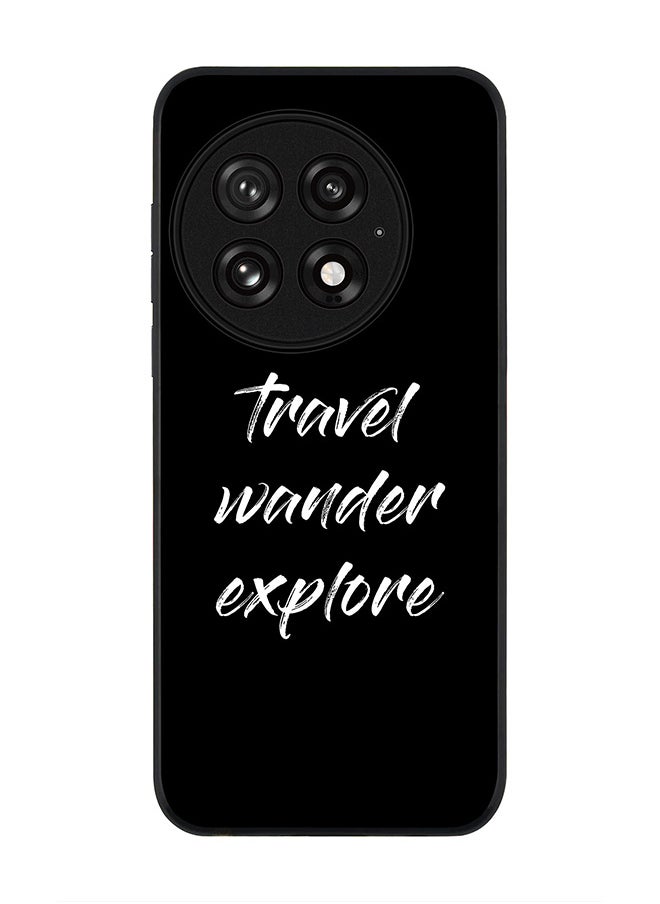 Stylizedd For OnePlus 13 5G Case,Slim fit Camera Protection, Shockproof Thin Phone cover  - Travel Wander Explore  - Image 1