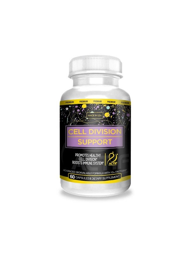 ACTIF Cell Division Support - Maximum Strength with 10+ Factors, Non GMO, 1 Month Supply, Made in USA - Image 1