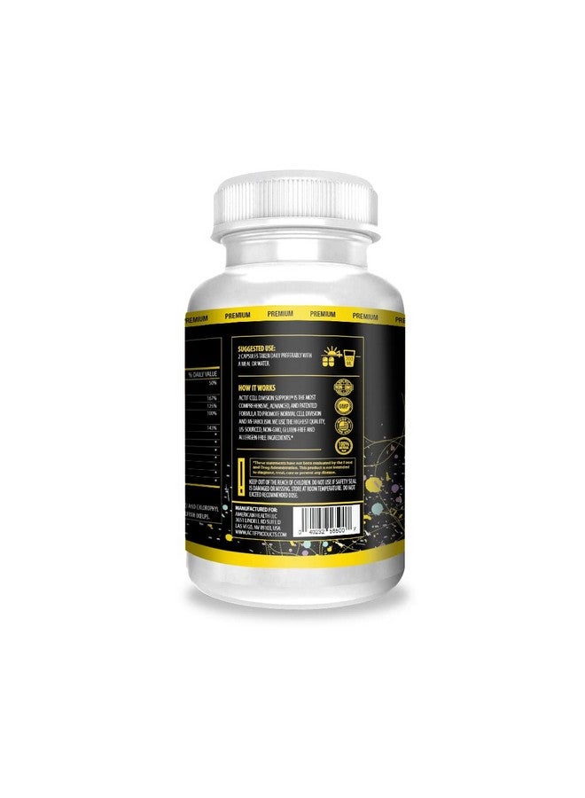 ACTIF Cell Division Support - Maximum Strength with 10+ Factors, Non GMO, 1 Month Supply, Made in USA - Image 2