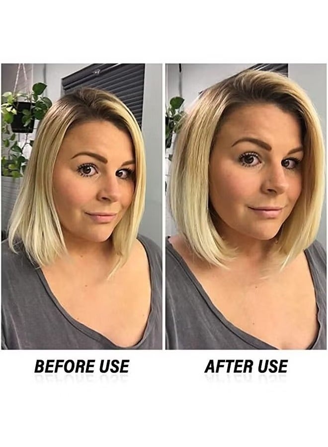 تورنادو كيراتينر   مكواة تصفيف الشعر من فلافي لتزيد من كثافة الشعر، أداة تكثيف الشعر من السيراميك، جهاز تمويج الشعر، درجة حرارة قابلة للتعديل، سلك دوار، إيقاف تشغيل تلقائي، أداة تصفيف الشعر السميكة - Image 5